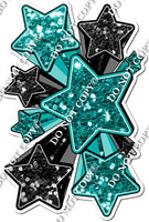 XL Star Bundle - Teal & Black