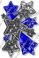 XL Star Bundle - Silver & Blue