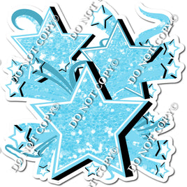 Star Bundle - Baby Blue