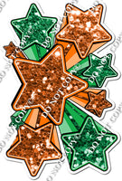 XL Star Bundle - Orange & Green