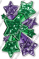 XL Star Bundle - Green & Purple