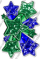 XL Star Bundle - Green & Blue