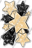 XL Star Bundle - Champagne & Black