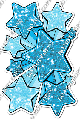 XL Star Bundle - Caribbean & Baby Blue