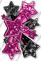 XL Star Bundle - Hot Pink & Black
