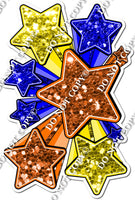 XL Star Bundle - Orange, Blue, Yellow