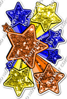XL Star Bundle - Orange, Blue, Yellow