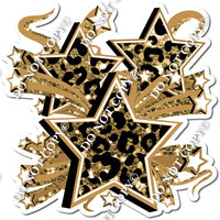 Star Bundle - Gold Leopard