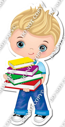School Boy - With Books w/ Variants