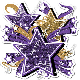 Star Bundle - Purple & Gold