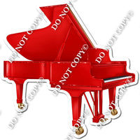 Red Piano w/ Variants s