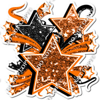 Star Bundle - Orange & Black