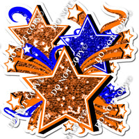 Star Bundle - Orange & Blue