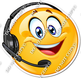 Emoji with Headset 23.5 W s