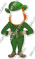 Leprechaun Face Cut Out