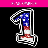 Sparkle - 18" GR Number Sets