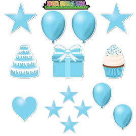 14 pc - Flair Set - Flat Baby Blue