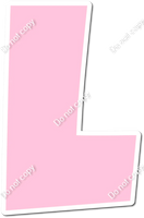 LG 12" Individuals - Flat Baby Pink