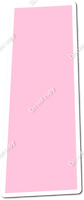 LG 12" Individuals - Flat Baby Pink