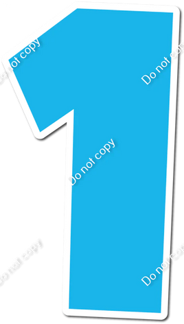 30" Individuals - Flat Caribbean