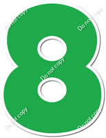 30" Individuals - Flat Green
