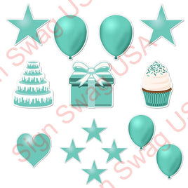 14 pc - Flair Set - Flat Mint