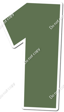 30" Individuals - Flat Sage