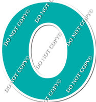 23.5" KG Individual Flat Teal - Alphabet Pieces