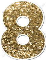 LG 23.5" Individuals - Gold Sparkle