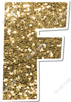 LG 12" Individuals - Gold Sparkle