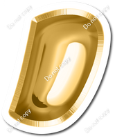 Foil 18" Individuals - Gold Foil
