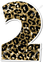 30" Individuals - Sparkle Gold Leopard
