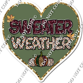 Sweater Weather Hearts for Fall