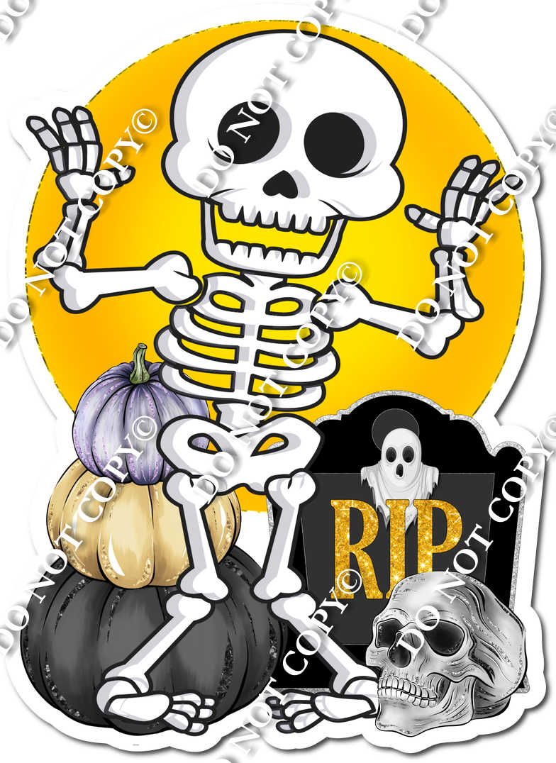RIP Skeleton| Sign Swag USA