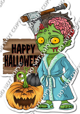 Happy Halloween Grandma Zombie w/ Variants