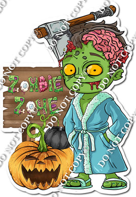 Zombie Zone Grandma Zombie w/ Variants