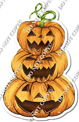 Stacked Pumpkins
