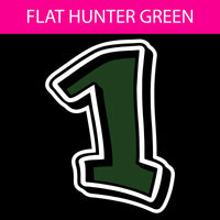 Flat - 23.5" GR Number Sets