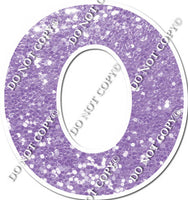 23.5" KG Individual Lavender Sparkle - Alphabet Pieces