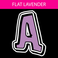 Flat - 12" GR 86 pc Alphabet Sets