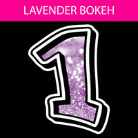 Bokeh - 18" GR Number Sets