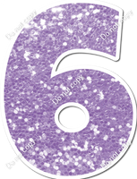 LG 18" Individuals - Lavender Sparkle