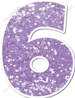 30" Individuals - Lavender Sparkle