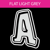 Flat - 23.5" GR 70 pc Alphabet Sets