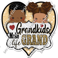 Grandkids Statement - Dark Skin Tone - w/ Variants