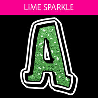 Sparkle - 12" GR 86 pc Alphabet Sets