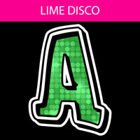 Disco - 12" GR 86 pc Alphabet Sets