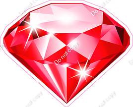 Mini - Red Gemstone w/ Variant