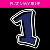 Flat - 23.5" GR Number Sets