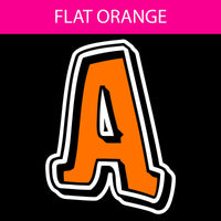 Flat - 12" GR 86 pc Alphabet Sets